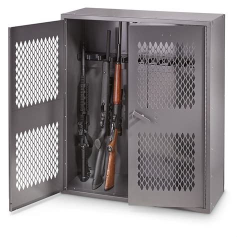 locking steel gun cabinets|inexpensive metal locking gun cabinet.